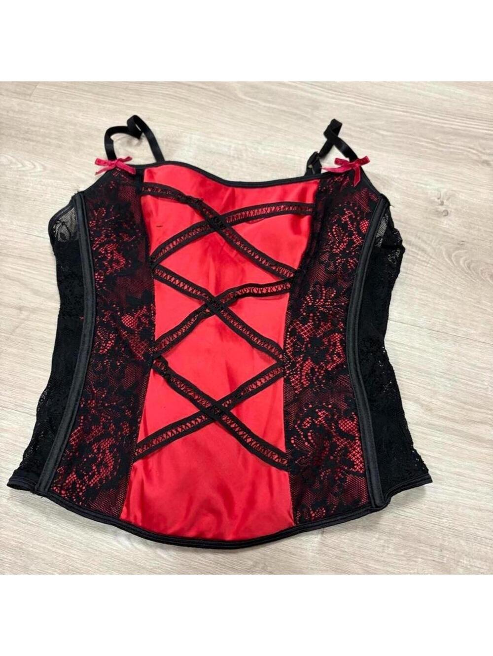Y2K rampage lace corset
